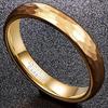 [Rockyu] мужское брендовое вольфрамовое кольцо Модное кольцо золотое черное 4 мм 6 мм 8 мм Кольцо Kōmaru кованое кольцо розовое золото удобная посадка полированный ступенчатый край