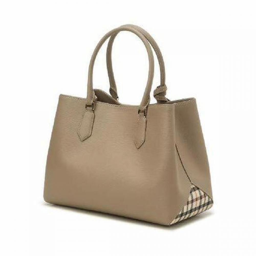 Daks Ivory Check Pattern Tote Bag Dcba3e132i2