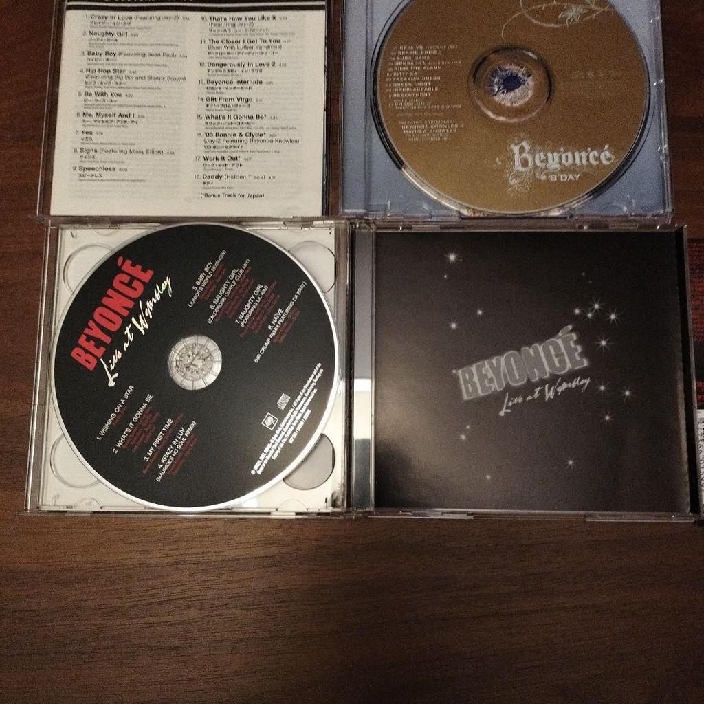 [USED] Beyonce Destiny Child 5 disc set Japanese edition