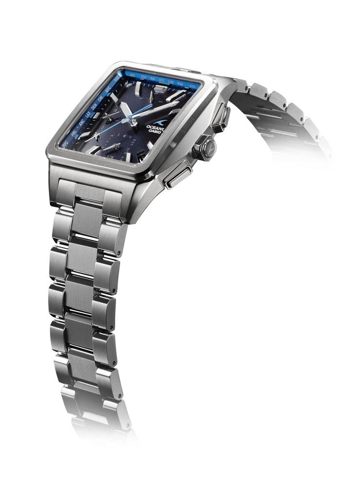 OCEANUS Часы Classic Line Bluetooth с радиоприемником Solar Silver [Casio] [Сделано в Японии] OCW-T5000-1AJF Мужские