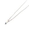 Altesse [L5369] — Голубое серебряное ожерелье «Нежное»