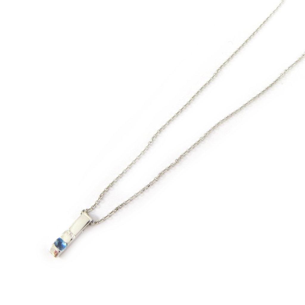 Altesse [L5369] — Голубое серебряное ожерелье «Нежное»