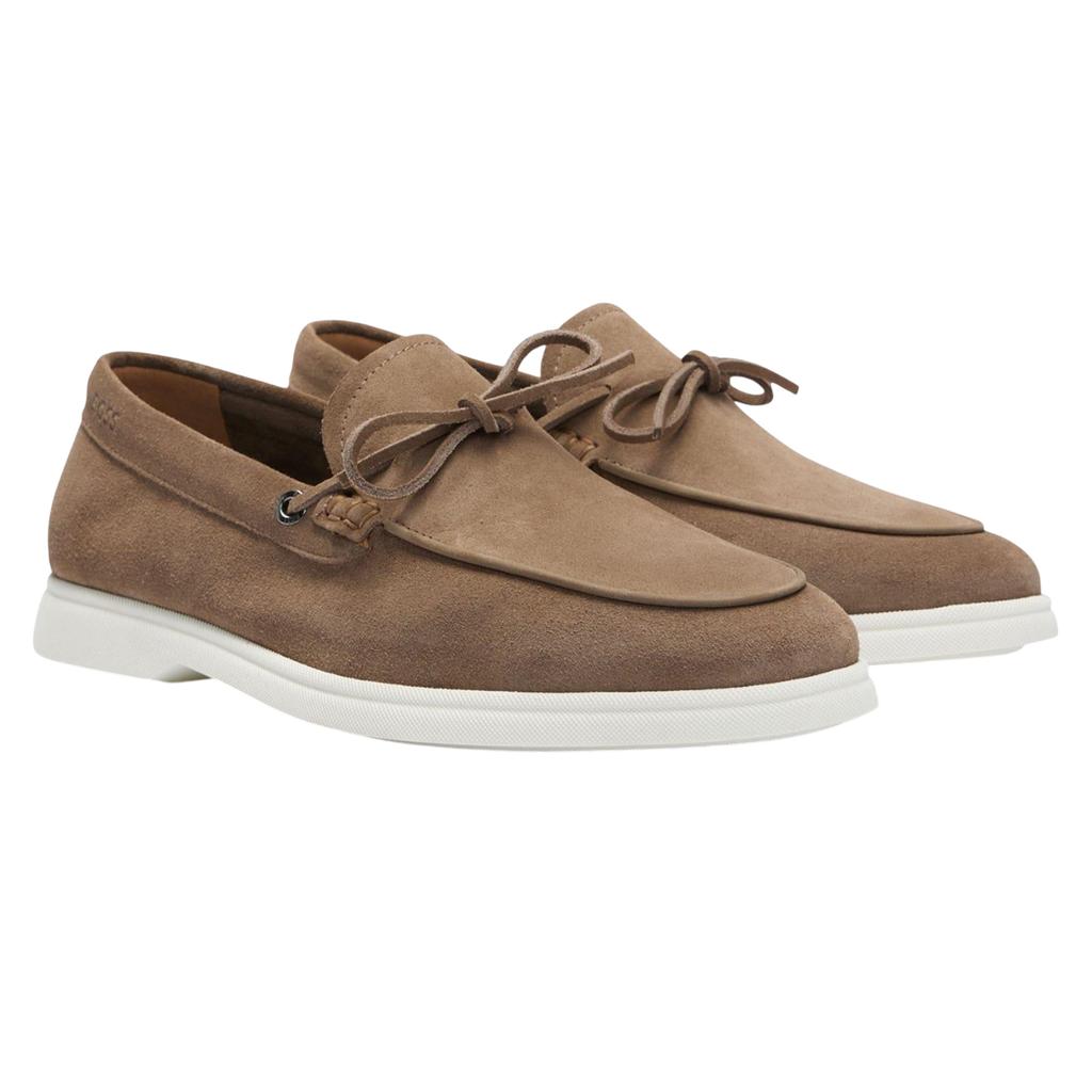 Boss Mens Sienne Suede Moccasins