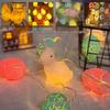 LED Crackled Egg Easter String Lights with Rabbit Eggshell Shapes