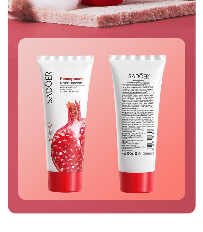 Очищающее средство для лица Rose Cleanser 100 г Глубокое очищение Увлажняющее Увлажняющее Средства по уходу за кожей