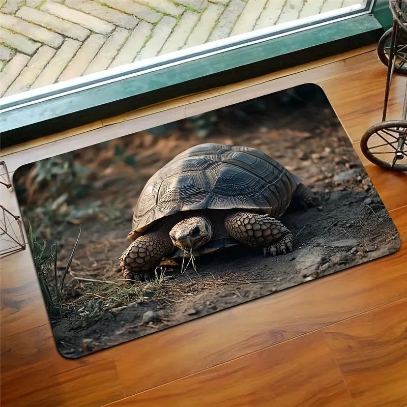 1PC Teddy Dog Pattern Door Mats Kitchen Rugs Non-Slip Pop arts design Bedroom Rugs Bath Mat Carpet for Home Sink Laundry Decor