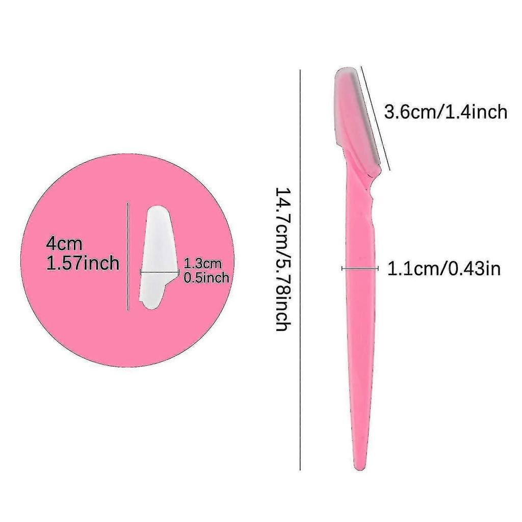 Eyebrow Razor,60 Pcs Eyebrow Razors Multipurpose Exfoliating - chuan