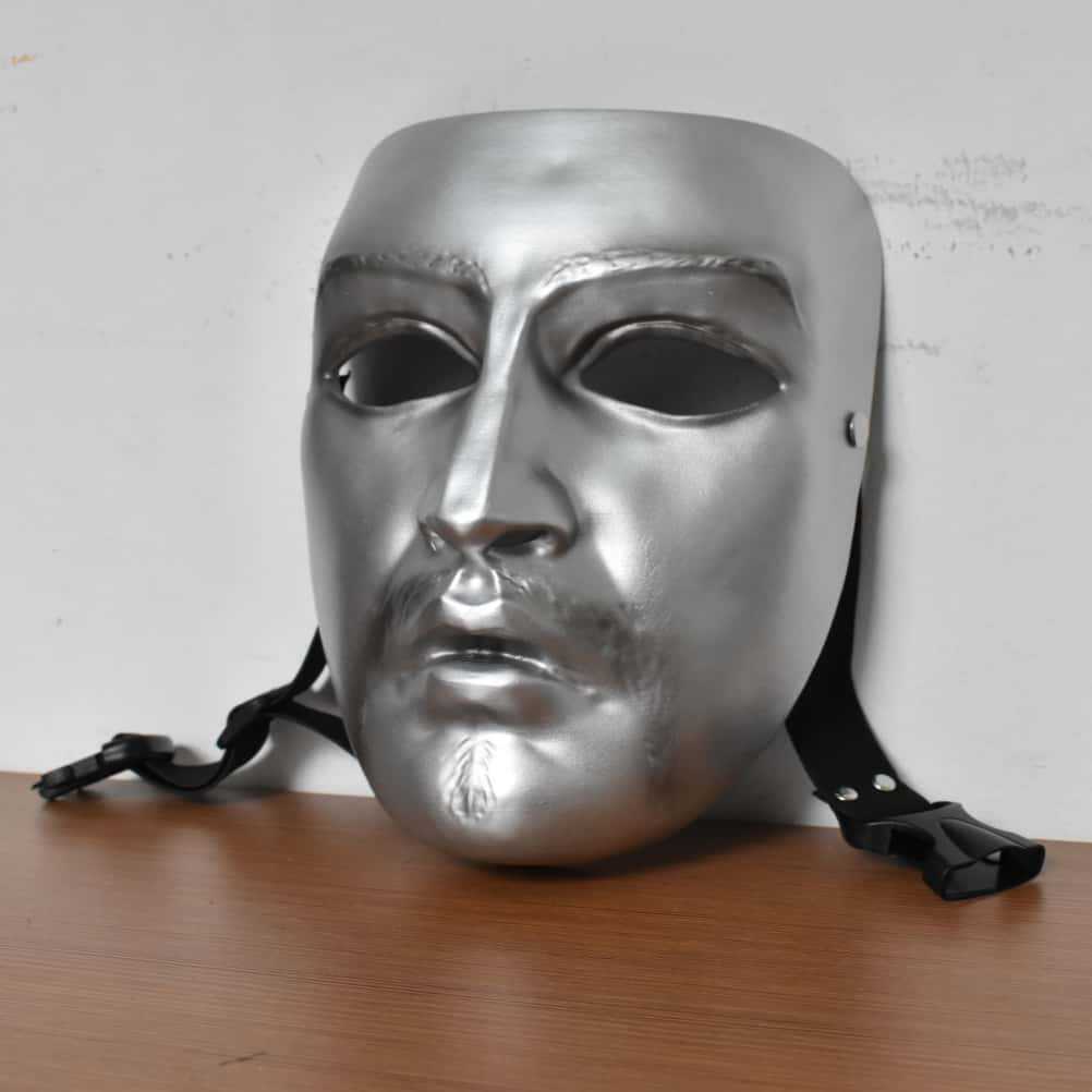 Halloween Baldwin IV mask, funny character, ghost face, face paint, masquerade, role-playing prop