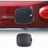Защитная крышка лючка бензобака, совместимая с Toyota FJ Cruiser 2007-2021, Пластиковая (ABS) накладка на лючок топливного бака автомобиля
