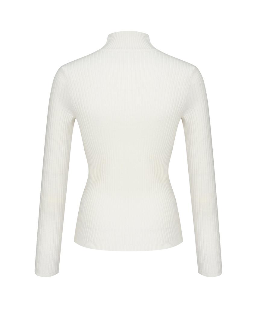 Pasadigolpeu Turtleneck With Sleeve Zipper Details
