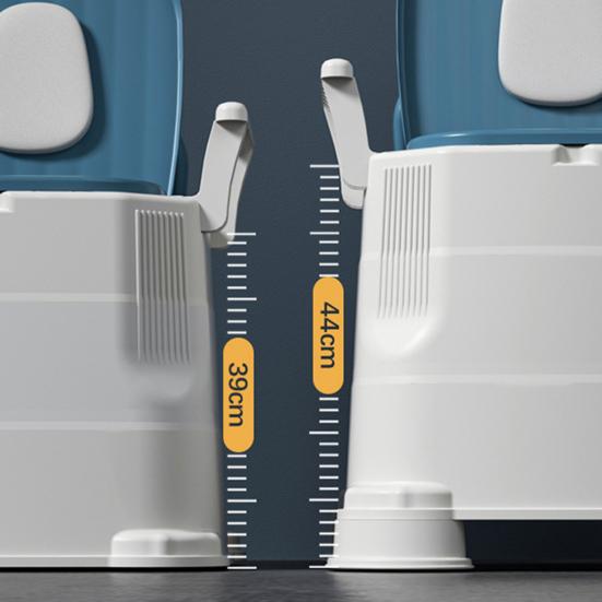 Portable Camping Toilet with Wide Seat for Elder Adults Easy To Clean Stable Portable Mobile Toilet for Indoor Outdoor Camping Travel