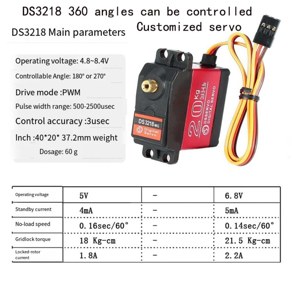 Робот 360 градусов 6 степеней свободы Металлический сплав Механическая рука Клешня Комплект MG996R для Arduino Комплект для робототехники Образовательные Программируемые игрушки Ps2