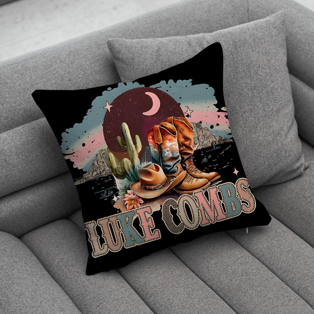 Singer LLuke CCombs Pillow Case Soft Cushion Cases for Farmhouse Sofa Decor Home Decorations and Protector