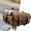 Motorcycle Tail Bag Luggage Zipper Sturdy Vintage Motorbike Storage Waterproof for