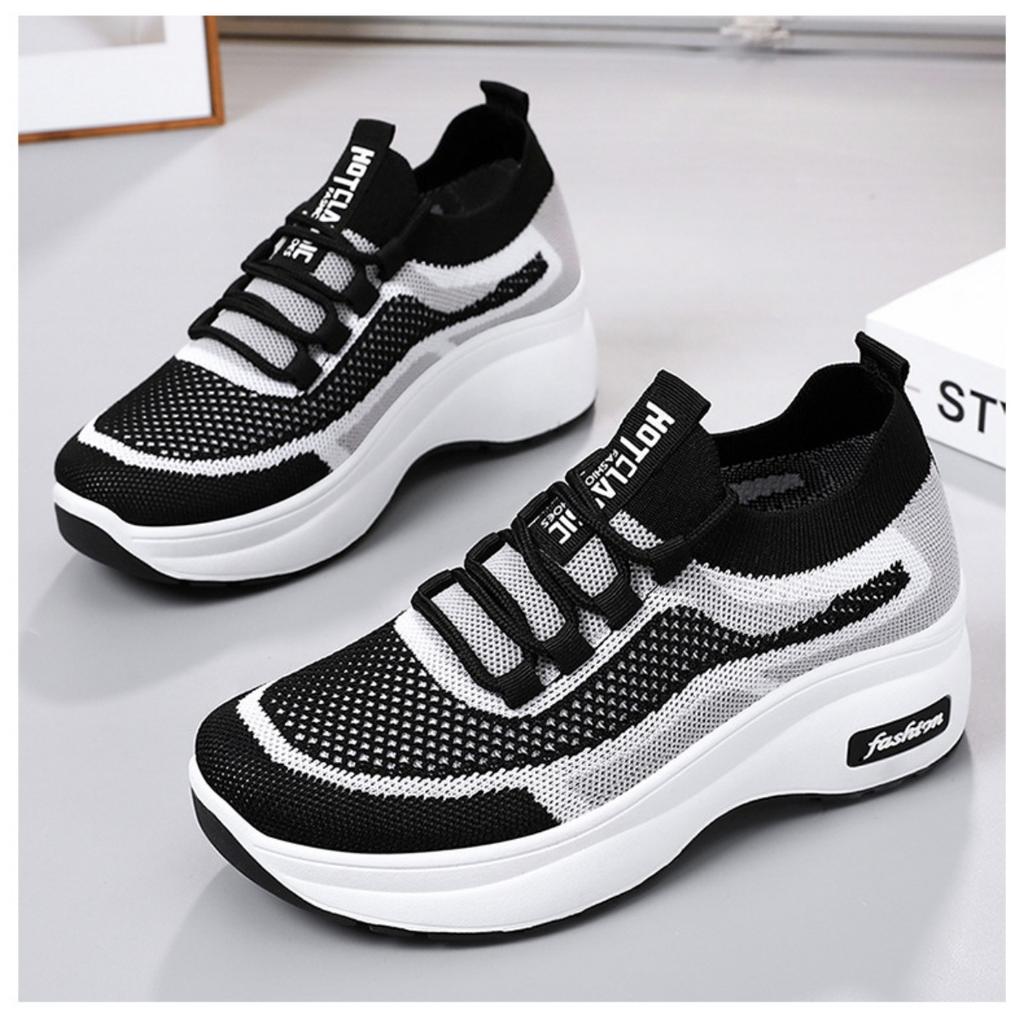 Shoes, Thick Soled Shoes, Casual Shoes, Women's Shoes, Height Increasing Shoes, Breathable Shoes