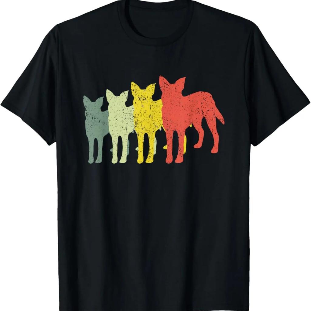 Dog Mom & Dad Silhouette - Vintage Texas Heeler T-Shirt