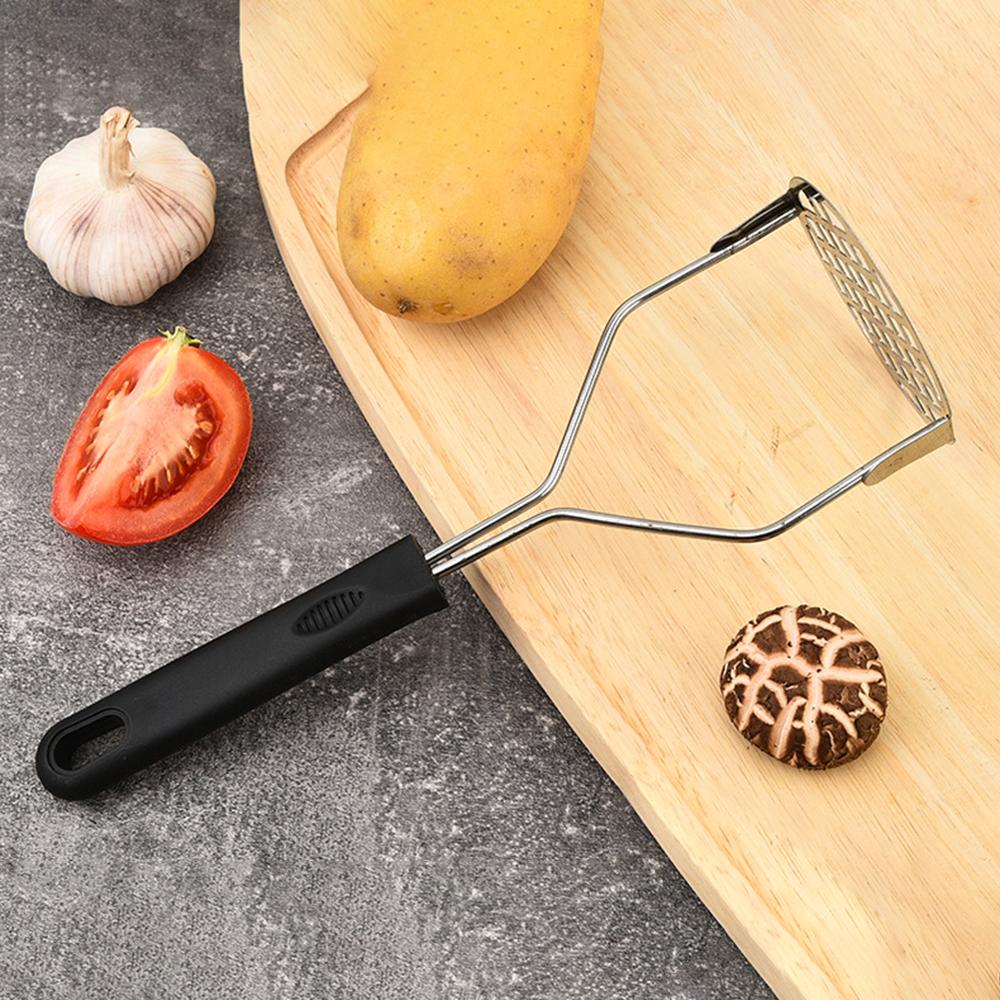 Пресс для картофеля из нержавеющей стали 304, ручные кухонные гаджеты для пюрирования, подходит для картофеля, чеснока, батата, пресс для пюре