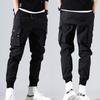 Fashion Luxury Men Pockets Cargo Harem Pants Hip Hop Casual Trousers Fashion Casual Streetwear Pants Jogger Pants