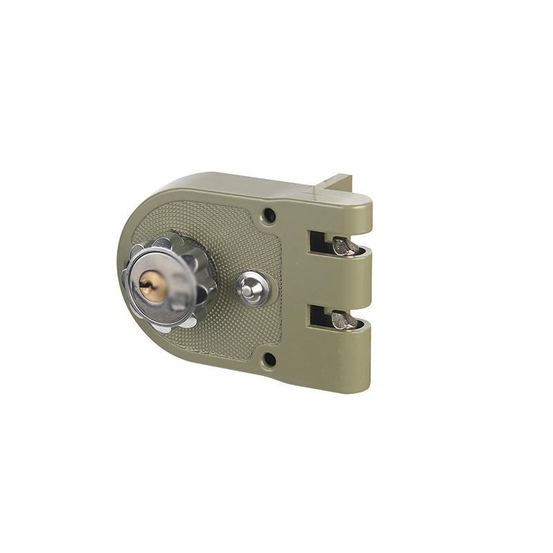 1PCS Bedroom Wooden Door Lock Home Anti-theft Lockset Old-fashioned Tiger Tooth Mechanical Lock Zinc Alloy Security Door Lock