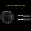 VAORLO Беспроводные наушники с Bluetooth, ЖК-дисплей, HiFi HD музыка с микроподдержкой TF/SD, воспроизведение для всех смартфонов