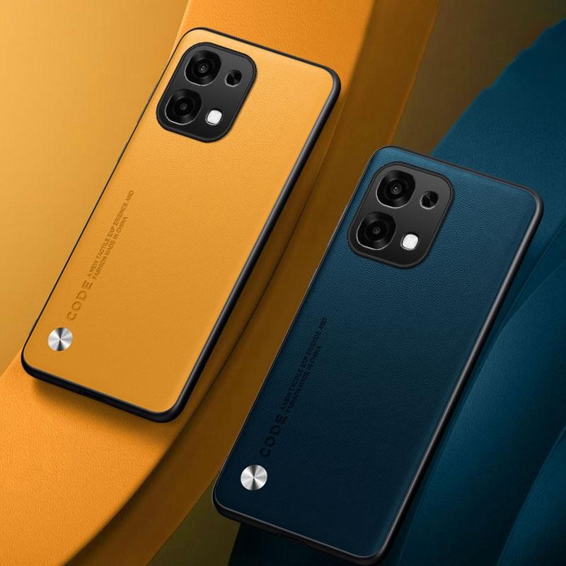 Роскошный чехол из искусственной кожи для OPPO F31 A6 Pro 5G Задняя крышка Матовый силиконовый противоударный чехол для телефона с полной защитой для OPPO A6 Pro 4G