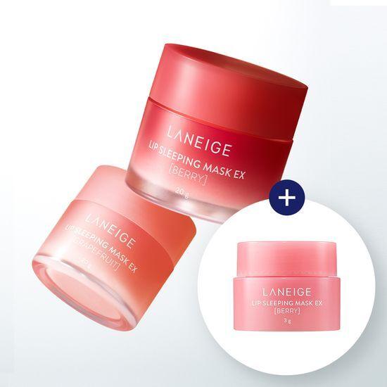 LANEIGE Ночная маска для губ 20 г, шт./специальная (выберите 1 из ягодного/грейпфрутового/яблочно-лаймового/мятного шоколада)