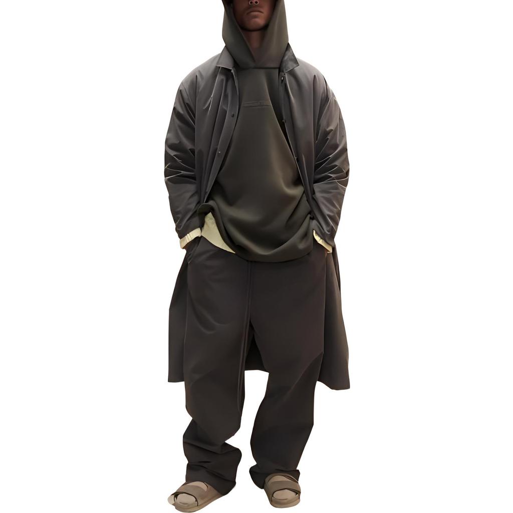 Fear of God Essentials FW22 Свободные брюки Древесный Унисекс FOG-FW22-648