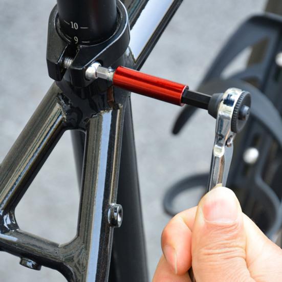 1 набор инструментов для велосипедного магнитного ключа-трещотки с 12 удлинителями для горного велосипеда, ремонта и обслуживания