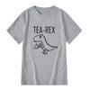 Summer Men T-shirt Top Quality 100% Cotton Tshirt  Funny Dinosaur Design Printing  Men Tshirt Cool Tshirts Male Tees Oversized