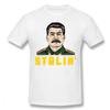 Stalin Cartoon Unisex T Shirt Plus Size O-neck Cotton Custom Short Sleeve T-shirt Unisex Tees Harajuku Streetwear