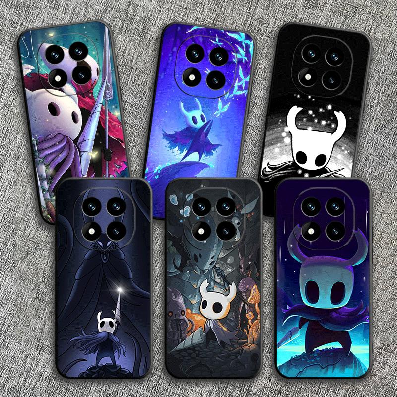 H-Hollow K-Knight Игровой Мягкий Чехол для Телефона для Xiaomi Redmi Note 12 13 14 15 Pro Plus 11 12S 11S 11T 10 4G Черный Чехол Задняя Крышка