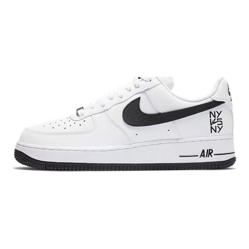 Nike Air Force 1 Low Ny Vs. Кроссовки Ny White Black 2020 CW7297-100