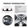 AABID1 For AMG Car Logo Wheel hub Center Cap Badge covers sticker Decals Styling Accessories Benz B-CLASS C-CLASS GLC GLE GLK W190 W201