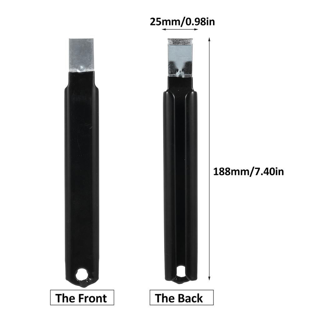 2 Pack Vinyl Siding Removal Tool for Installation and Repair Extra Long Non Slip Grip Handle Easy Removal of Vinyl