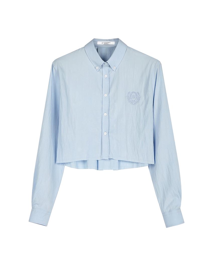 AVANDRESS Solid Mu Shirt Ivory