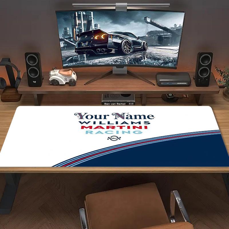 Martini Custom Name Large Size Mouse Pad Large Gaming Table Cushion Nonslip Laptop Tablet Big Mousepad Xxl Mat Mini Pc Playmat With Lock Edge Custom N