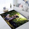 Hot Anime SAO Sword Art Online Modern House Living Room Floor Matte Bedroom Carpet Poster Mat Pattern Decorative Square Rug Gift