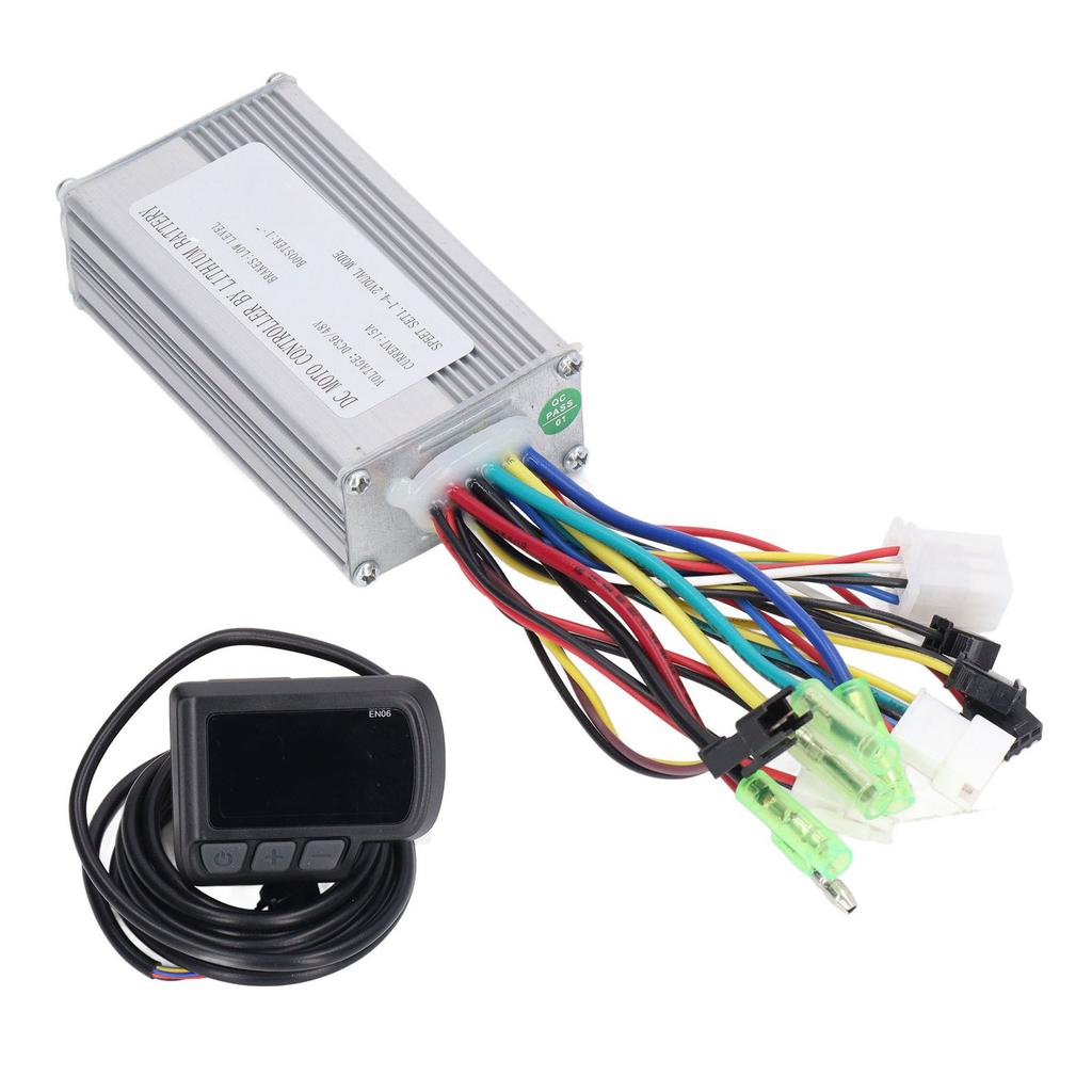 15A 36V 48V Brushless Motor Controller Kit with EN06 LCD Display USB Interface Electric Bike