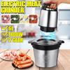 1800W 6L Meat Grinders Stainless Steel Electric Mincer Chopper 2Speed 4 Blades Auto Food Mixer Blender Cooking Machine