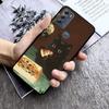 Phone Case For Moto G85 G55 G05 G14 G75 G31 G50 G10 G20 G30 G60 G13 G32 G84 G54 G53 G72 G24 Power Art Black Cat Wave Van