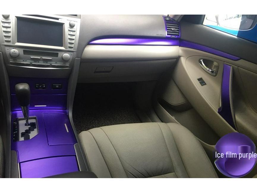 06-11 6-е поколение Camry Наклейки из углеродного волокна для интерьера, на ручку переключения передач