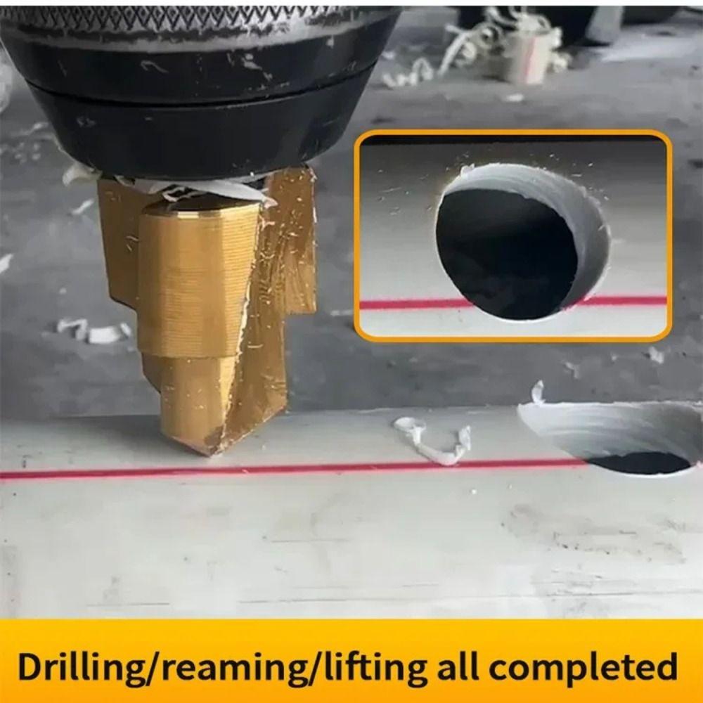 Upgraded Lifting Pipe Reaming Drill Bits Plumbing Pipe Reamer  Water and Electricity Maintenance