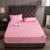 Solid Color Padded Mattress Simmons Protective Mattress Cover Hotel Thickened with Cotton Bed Cover Non-slip Bed Cover