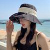 Корейская Новая Шляпа Летняя Морская Защита Ультрафиолетовая Солнцезащитная Шляпа Женская Высококлассная Защита от Солнца Солнцезащитная Шляпа