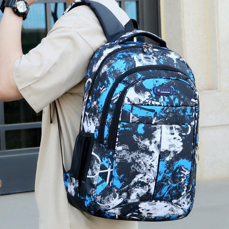 Повседневный мужской и женский рюкзак Сумка для средней школы Сумка для школьников средней школы Рюкзак для компьютера