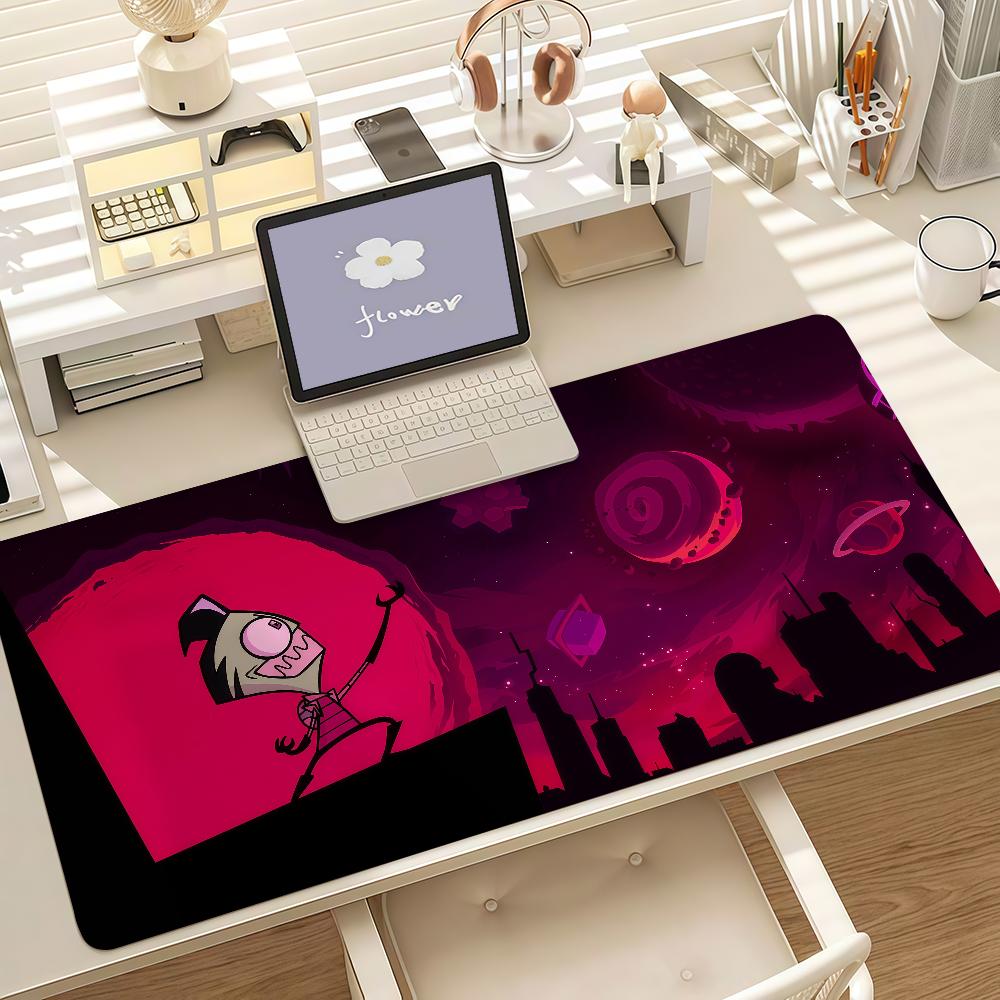 Anime Iinvader Zzim Mouse Pad Anti Slip Rubber Edge Locked Thickened Laptop Gaming Desk Mat