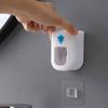 1 шт., бытовое настенное крепление для ванной комнаты, водонепроницаемая соковыжималка для зубной пасты, аксессуары для ванной комнаты