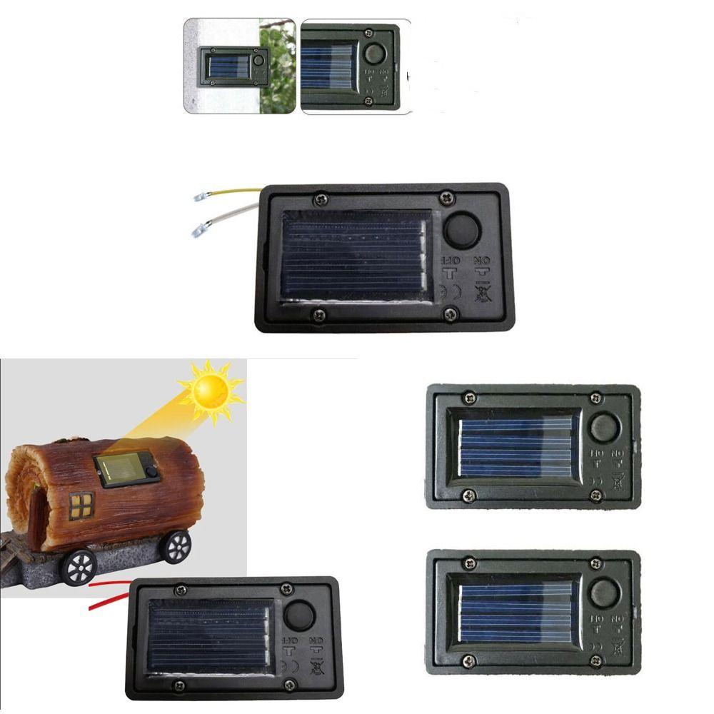 Practical LED Accessories Solar Panel Boxes Garden Lantern Hanging Lantern Replacement Battery Box