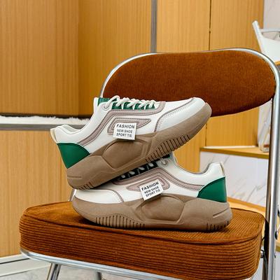 Белые женские туфли, новые весенние универсальные кроссовки на платформе в корейском стиле для студенток, повседневные кроссовки, женская дышащая обувь