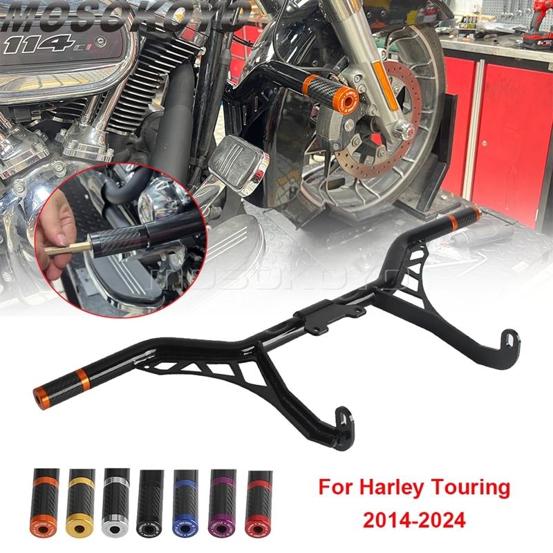 Crash Bar Front Engine Protection Guard Accessories For Harley Touring Road King Special Classic FLHP FLHR FLHRXS Street Glide